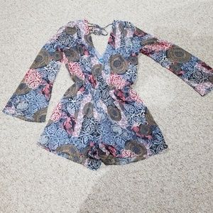 Willy Jay's print romper